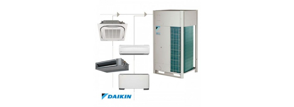 Наружные блоки VRF систем Daikin: гибкость в проектировании